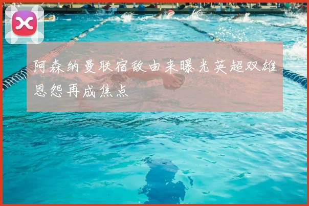 阿森纳曼联宿敌由来曝光英超双雄恩怨再成焦点